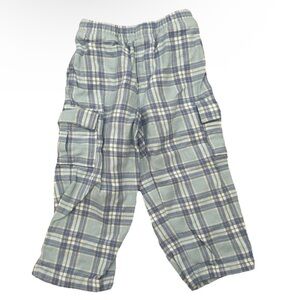 LL Bean Toddler Girl Plaid Flannel Pajama Pants Size 3T